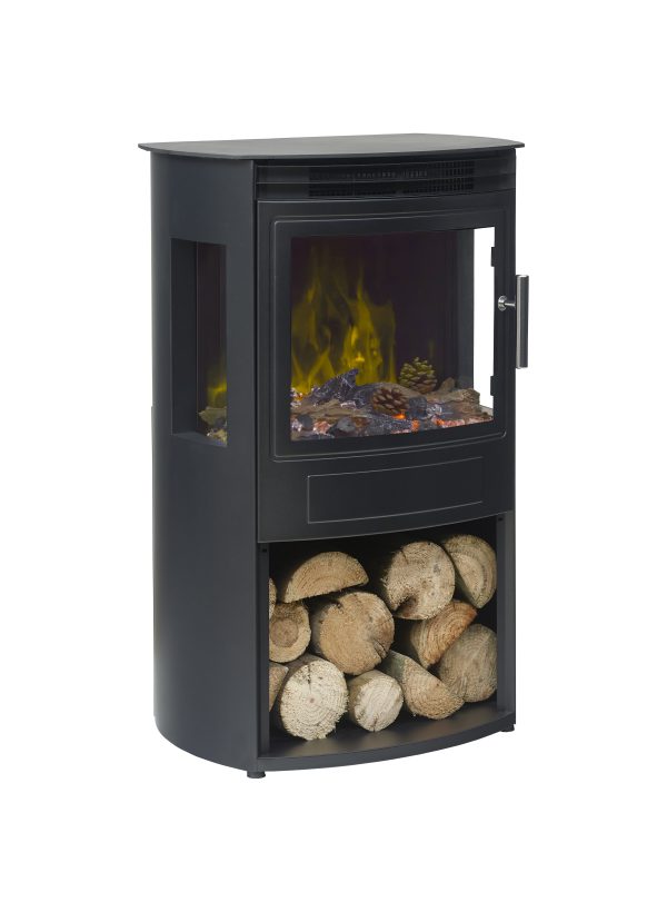 Flametek Alto T3 Panoramic (3 Sided) Electric Stove - Image 2